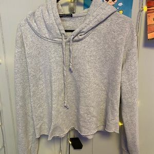 Brandy Melville Cropped Hoodie